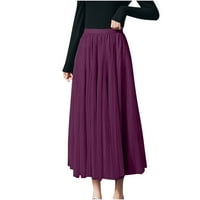Suknje za žene Trendy Ispis Exexender suknja Slim casual suknja Podesivi sloj lažni gornji ekstend Podesivi