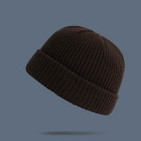 Viadha unise moda topla zima casual pletena šešir u boji sve utakmica
