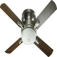 Zavidni stropni ventilatori svjetla sa starinskim srebrnim ciljem kandelabra base vati
