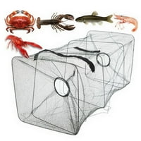 Sklopivi prijenosni rak ribolov utovarivač u kavezu hvatač za škampa