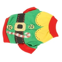 Dog Božićna majica, elastični pas Božićni džemper znojenje za srednje i male kućne ljubimce za Yorkshires