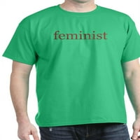 Cafepress - Feministička tamna majica - pamučna majica
