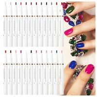 Kolekcija boja Dame Dame nakinski gel olovka Višenamjenski lak za nokte Nokti nokti nokti 24ml