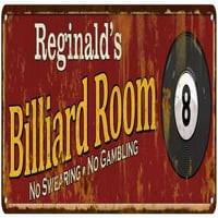 Reginald's Bilijar soba crveni znak Game Soban Bazen 108240008481
