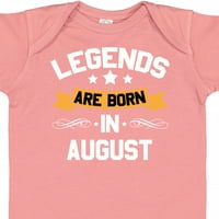 Inktastične legende rođene su u kolovozu poklon dječaka baby ili baby girl bodionicu