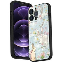 Kompatibilan sa iPhone Pro MA telefonom, Bunny - CASE SILIKONA ZAŠTITE ZA TEEN GIRL BOY TASE za iPhone