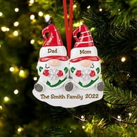 Božićno drvcanje privjesak Ornament Božićni Elks Božićna stablo Ukrasi porodičnog dekora Xmas Tree DIY