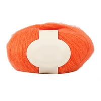Yinmgmhj mohair ručno izrađen DIY Crochet duks duks s dukserom od vune debele vunene lopte DIY pletenje