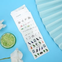 Naljepnica za nokte, 3D naljepnice za nokte ukrase DIY samo ljepljive uređenje manikira za žene