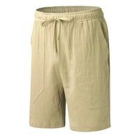 Muško ljetno casual solid kratka žrtava kratkih hlače kratka pant s velikim džepom kratka moda kratka