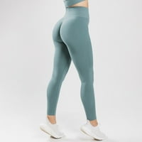 OcivieR ženske bešavne uže velike elastične elastične brzine suho prozračne vježbe Hlače joge hlače