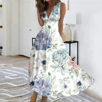 Haljina Ženska haljina Maxi haljina Ležerna haljina Swing Haljina Line haljina cvjetna modna Srednja