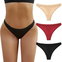Ženske gaćice Tummy Controlpants Patchwork Color Bikini Solid Gatchers Pleteni poklon donje rublje