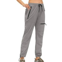 Ženske hlače na otvorenom planinarenje Capri lagane brzih suhih teretnih hlača za putovanja u UPF vodootporna