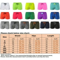 Avamo Muške kratke hlače SOLD COLOR Ljetne kratke hlače sa mrežastim oblogom kupaćim prtljažnima muškarci
