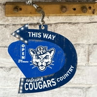 Sign Cougars arrow
