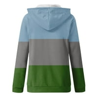 Podplug zip-up hoodie - klasična dukserica za žene sa izvlačenjem i kaputić sa kapuljačom za tinejdžerku