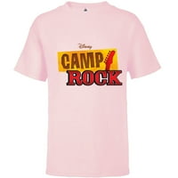 Disney Channel Camp Rock - majica kratkih rukava za djecu - prilagođeno-meka ružičasto