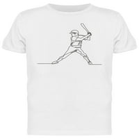 Dizajn bejzbol igrača Majica Muškarci -Mage by Shutterstock, muško mali