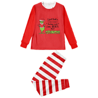 Uklapanje Božićne PJ-ove za obitelj, Božićne pidžame, odgovaraju Xmas PJS za porodicu