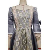 Stalne haljine za žene Ženske žene Gotic Vintage haljina Steampunk Retro Court Princess Half rukav haljina