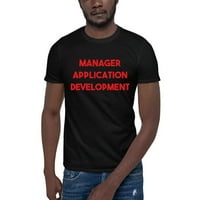 Crveni menadžer Primjena Razvoj kratkih rukava pamučna majica majica po nedefiniranim poklonima