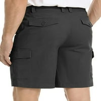 Capreze muške kratke hlače Ripstop dno nosioce Ljetne kratke hlače Labavi mini pantalone Visoki struk