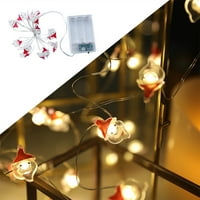 Wesrecia božićna svjetla, LED baterija Božićna svjetla gube za spavaću sobu Garden Party Domaći dekor