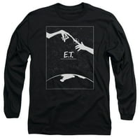 ET - Jednostavan poster - košulja s dugim rukavima - X-velika