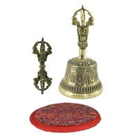 Bakrena molitva ručna mesingana mesinga za vjenčani zvoni u kući