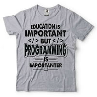 Programiranje šale smiješno programiranje TeE obrazovanje je važno, ali programiranje je uvoznik