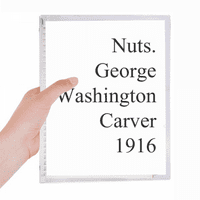 George Carver citira bilježnicu Labavi dnevnik za punjenje dnevnika