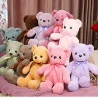 Svilene bowtie medvjed plišane igračke Teddy medvjed pliša lutke Punjene igračke Romantični vjenčani
