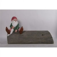 Kraljice božićnog bajke-gnm-trune 3. ft. Gnome sjedi na figuriinu zapisa