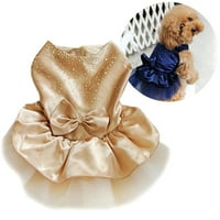 Općina Pet Dog Puppy Bow Gaze Tutu haljina Suknja Mačja sekfica odjeća za princezu odjeću