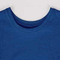 Podrška za mastilo za scoop-vrat Divljač podići dječake Grafički majica kratki rukav casual