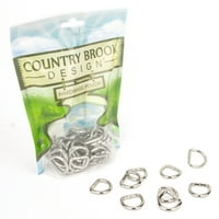 - Country Brook Design® Američki zavareni D-prstenovi
