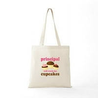 Cafepress - smiješna glavna torba - prirodna platna torba, Torba za platno