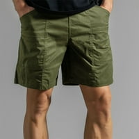 Petort Hlače za muškarce vježbanje kratke hlače Muškarci Muški ripstop teretni kratke hlače Pamuk Twill