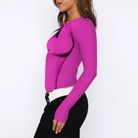 Ženski Halter gornji dijelovi - majica ljetne rukave - 2000S Streetwear stil