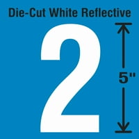 Stranco Die-CECT reflektirajuća etiketa, 2, PK DWR-5-2-5