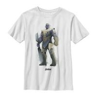 Dječakov čuvar osvetnika: Endgame Thanos Spray Paint Graphic Tee White Medium