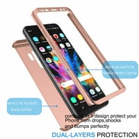 Slučaj NJJE za Samsung Galaxy S Plus S9, ultra tanka zaštitna zaštita od punog tijela zaštita od ogrebotine,