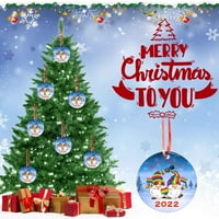 Fnochy Cleariance Božićni poklon za svoj poklon za božićni privjesak Božićni ukras stabla Dekor spavaće