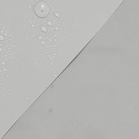 OTTERTEX® PVC obloženi vodootporan najlon taffeta 60 61 Zatvorena vanjska tkanina od dvorišta - crna