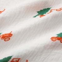 Imcute Božićni podudaranje porodične pidžame setovi crtane košulje pantalone za spavanje
