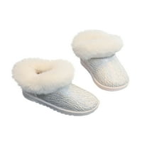 Woobling Toddler čizme za snijeg za djevojčice Dječje zimske tople čizme Outdoor Cipele Beige 13c