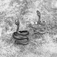 Komad europski retro punk pretjerani duh zmija prstena modna liiskopsko otvaranje Podesivi prsten nakit