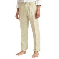 Ležerne hlače za muškarce Vruće kvalitetne pamučne patlane dizajnira prozračne pamučne pantalone za