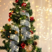 Farfi LED božićna vrpca Dvostruki slojevi Tille Warred topla šarena rasvjeta navodna privjesak na privjescu